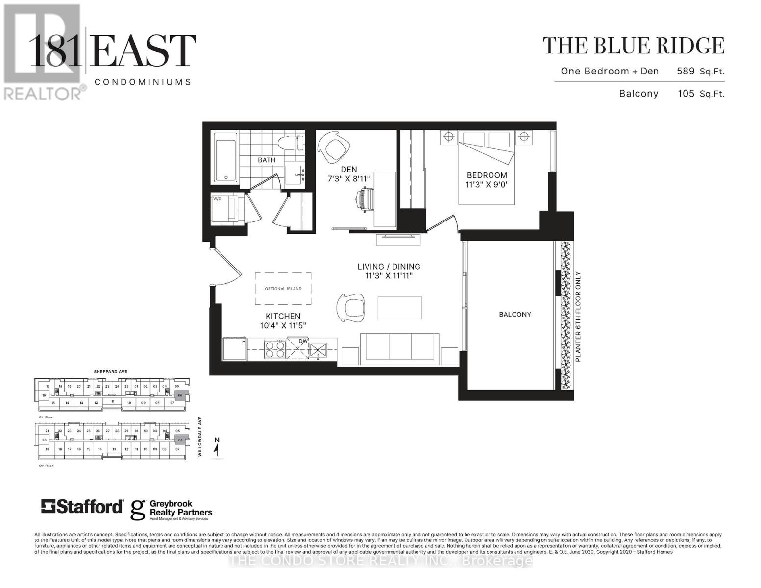 Apartment – 506 - 181 SHEPPARD AVENUE E, Toronto – photo 2