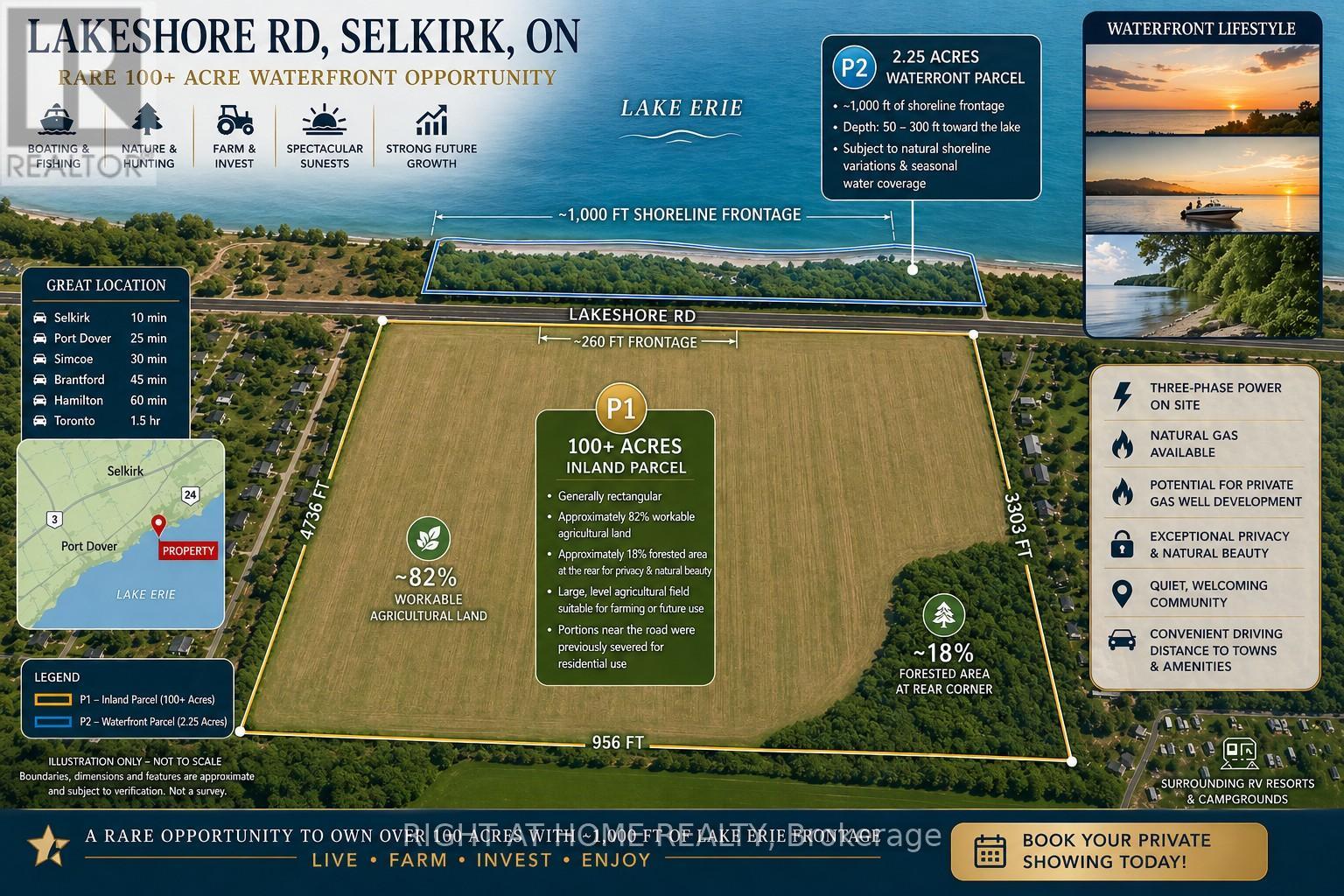 For sale: 1611 LAKESHORE ROAD, Haldimand, Ontario N0A1P0 - X13070534 ...