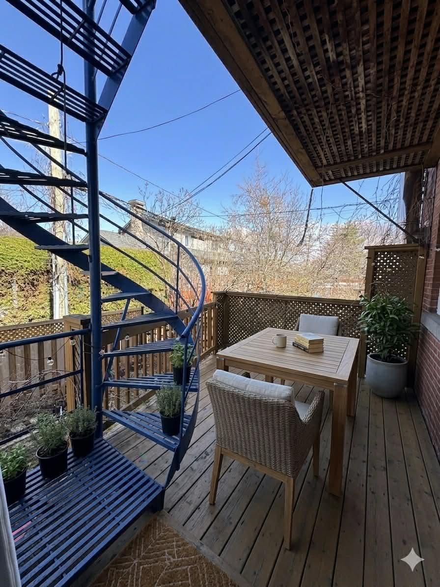 For rent: 7625 Av. des Érables, #3, Montréal (Villeray/Saint