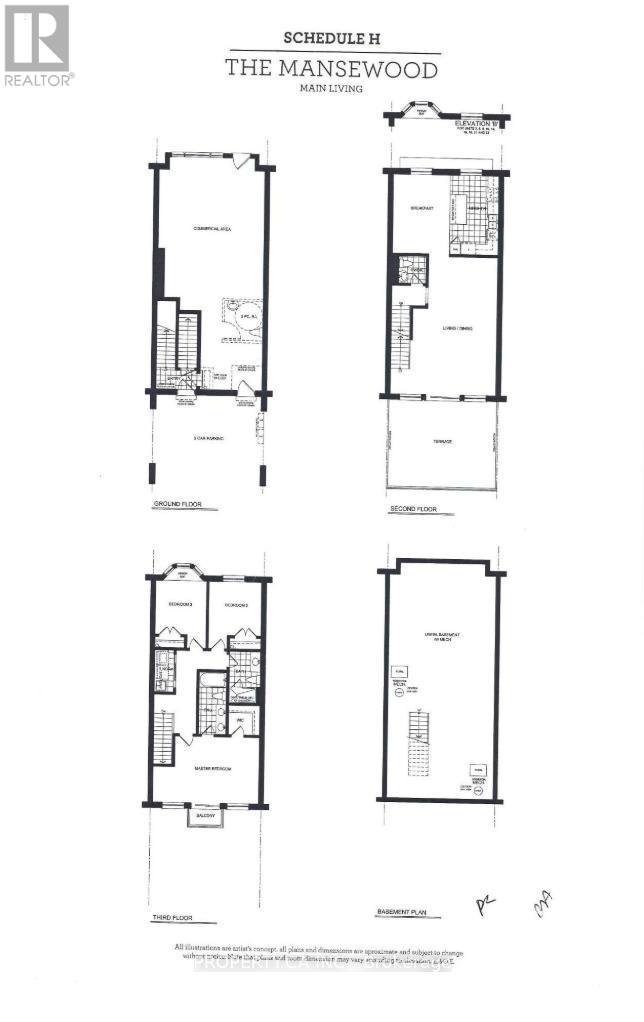 Row / Townhouse – 1254 MAIN STREET E, Milton – photo 2