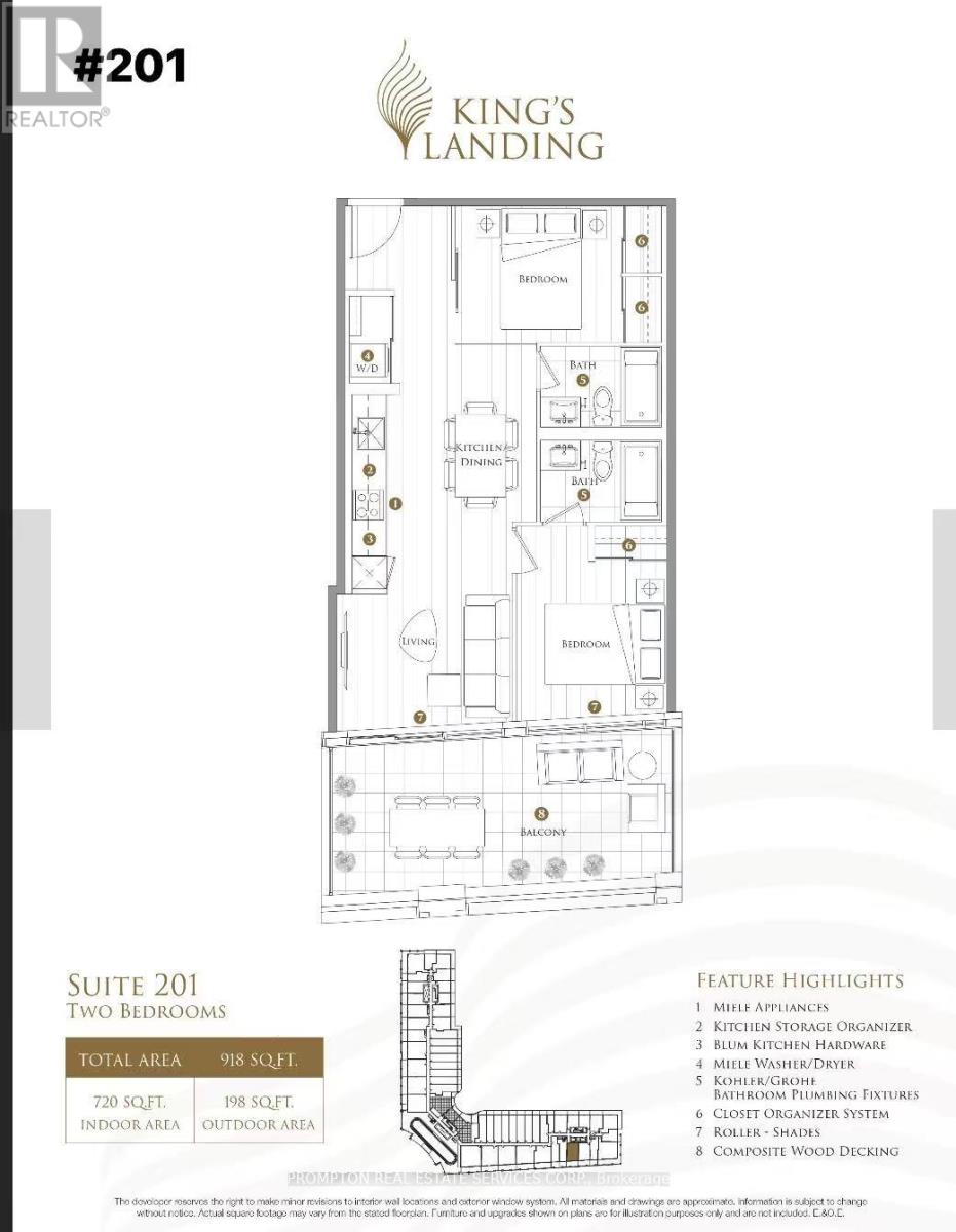 Apartment – 201 - 68 ESTHER SHINER BOULEVARD, Toronto