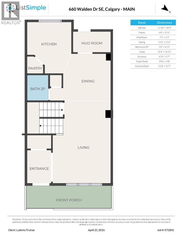 Duplex for Sale in 660 Walden Drive SE|Calgary, Alberta T2X0Z5 3