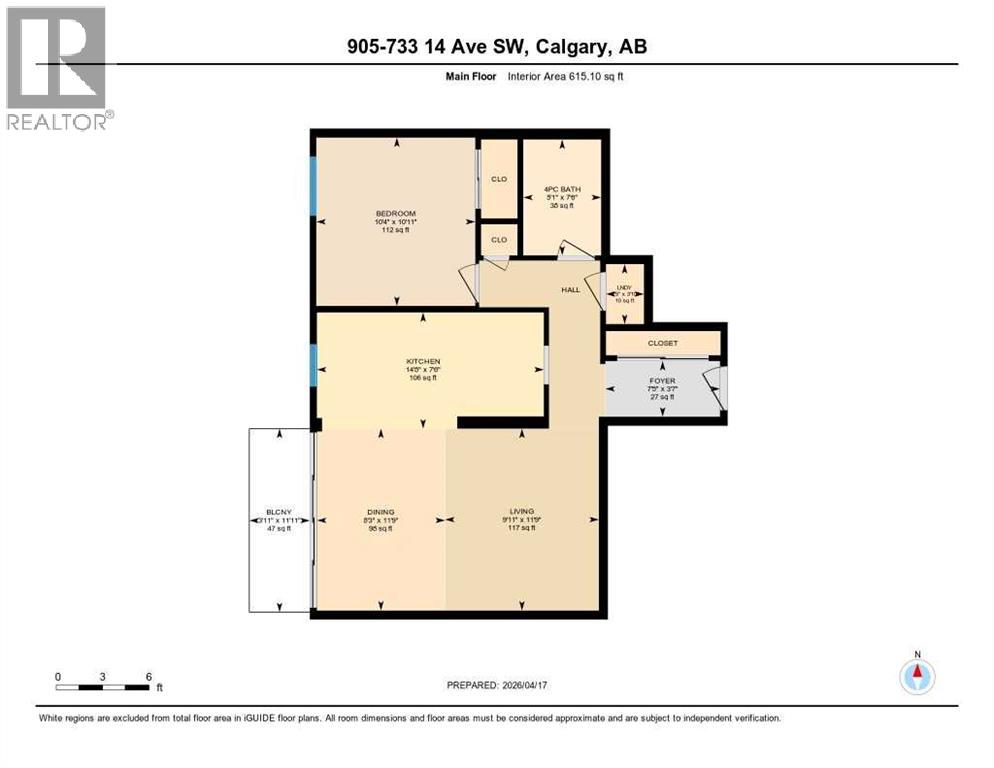 Apartment for Sale in 905, 733 14 Avenue SW|Calgary, Alberta T2R0W1 5