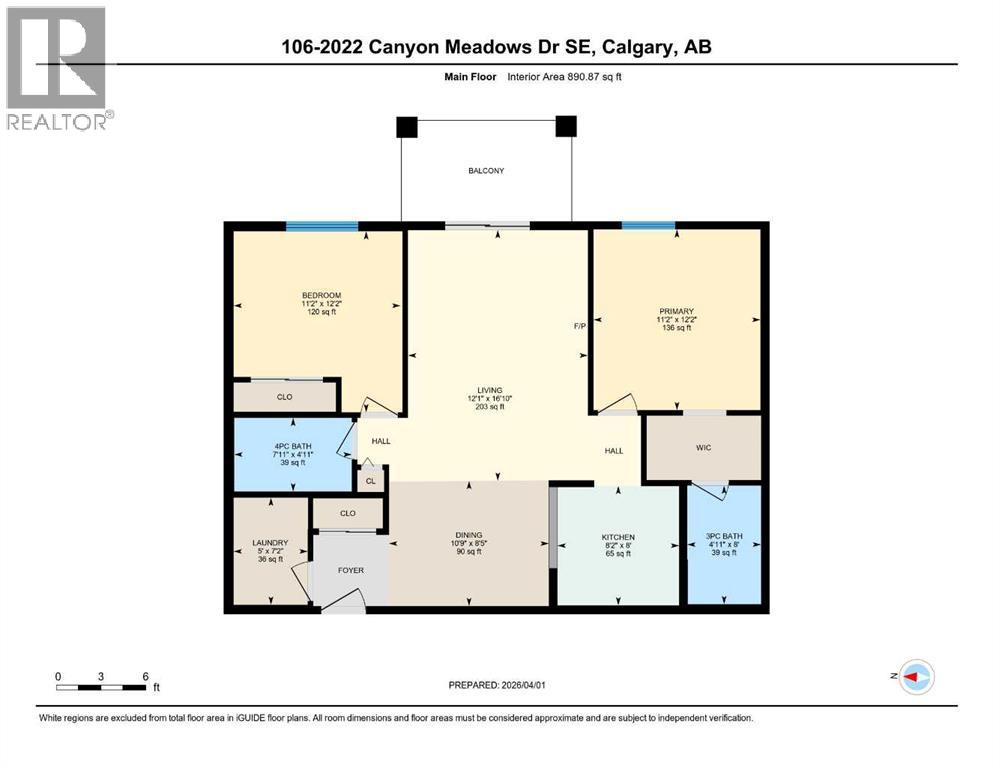 Apartment for Sale in 106, 2022 Canyon Meadows Drive SE|Calgary, Alberta T2J7H1 4
