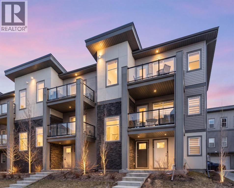 Row / Townhouse for Sale in 132 Spring Creek Common SW|Calgary, Alberta T3H6E2