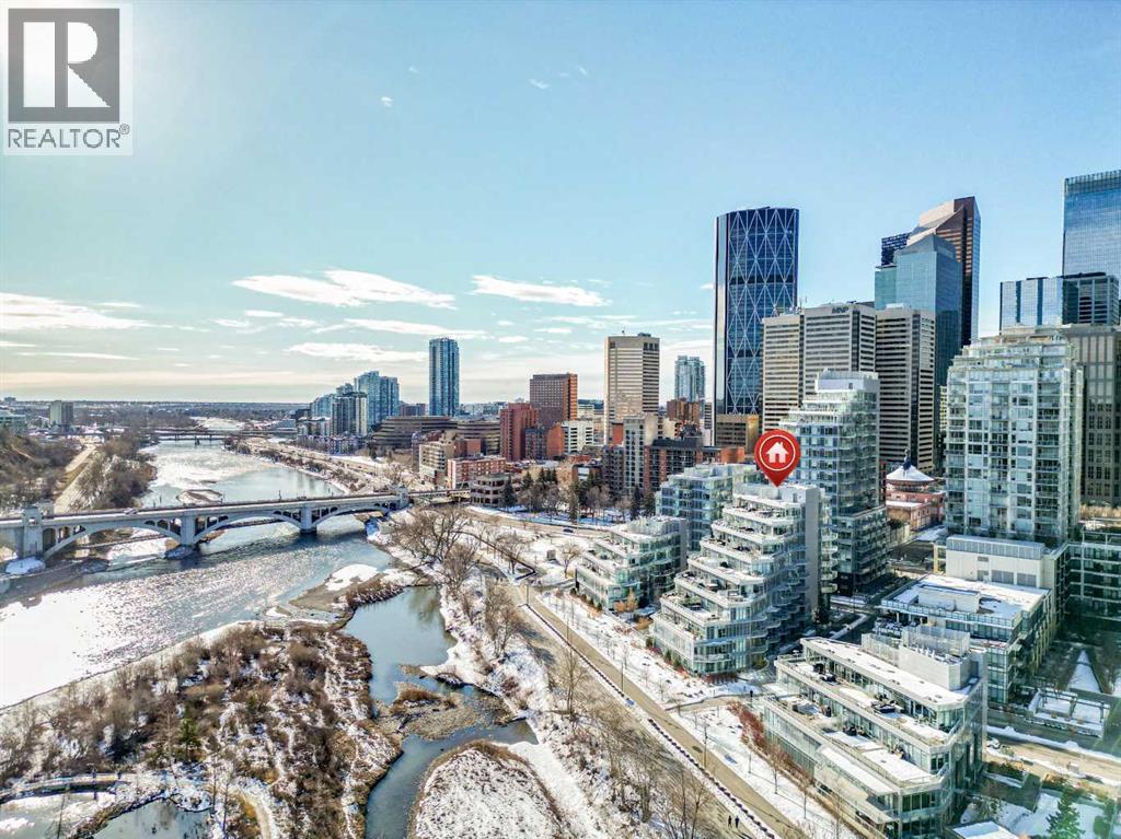 Apartment for Sale in 401, 138 Waterfront Court SW|Calgary, Alberta T2P1L1