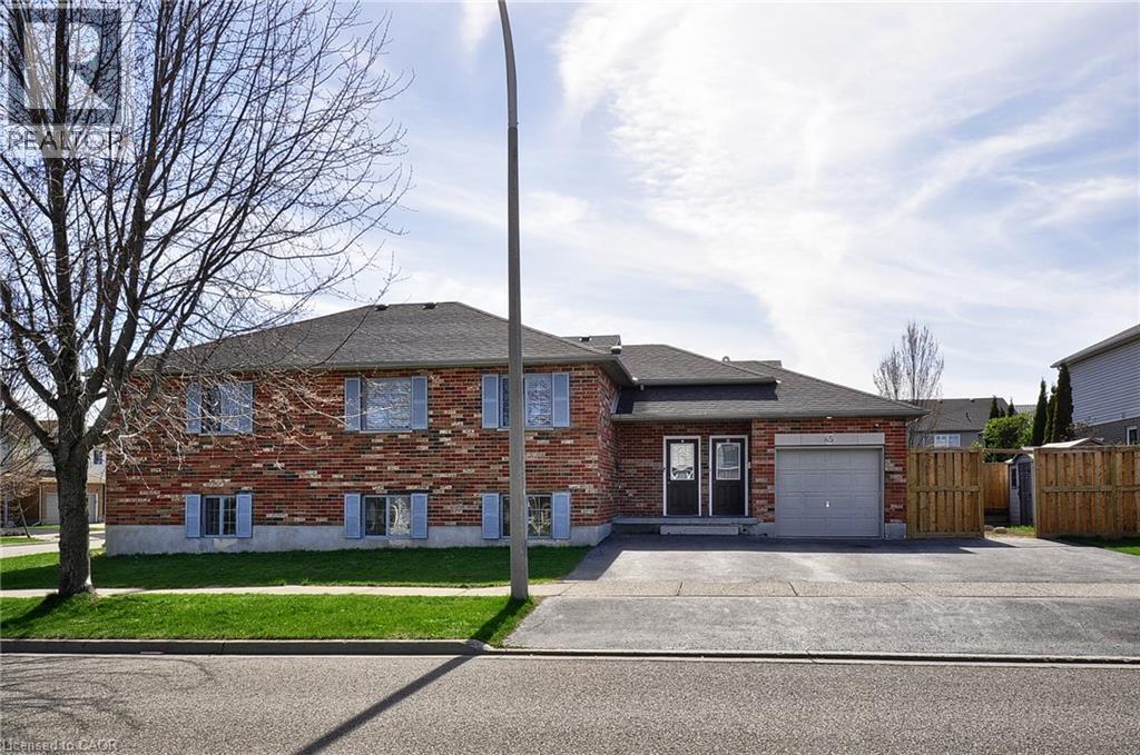 45 HIGHGATE Road, Kitchener, Ontario N2N3P5