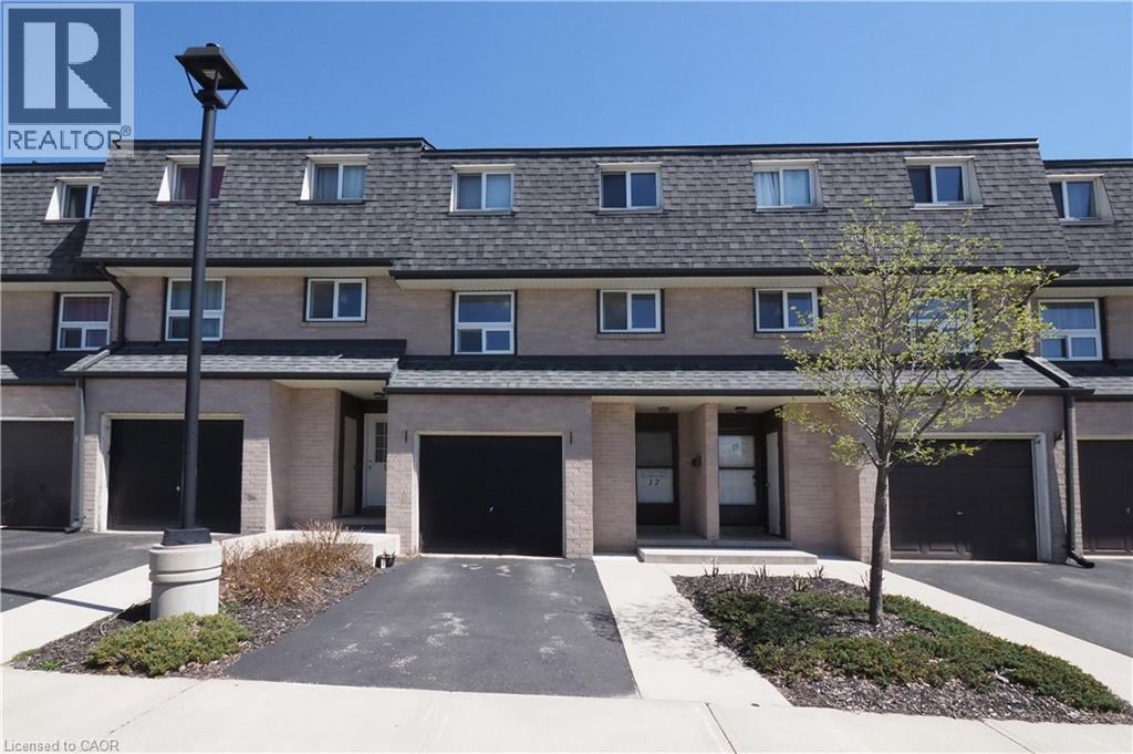 138 BLACKHORNE Drive Unit# 17, Kitchener, Ontario N2E1Z3
