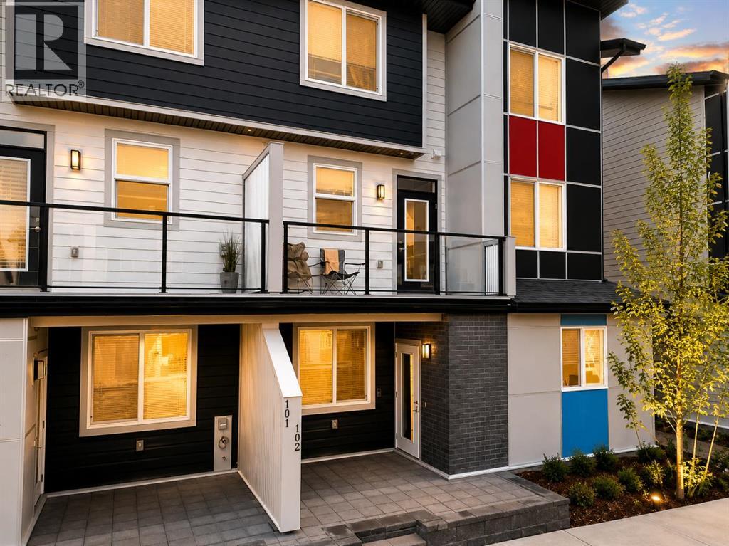 Row / Townhouse for Sale in 102, 130 Redstone  NE|Calgary, Alberta T2N1M6 2