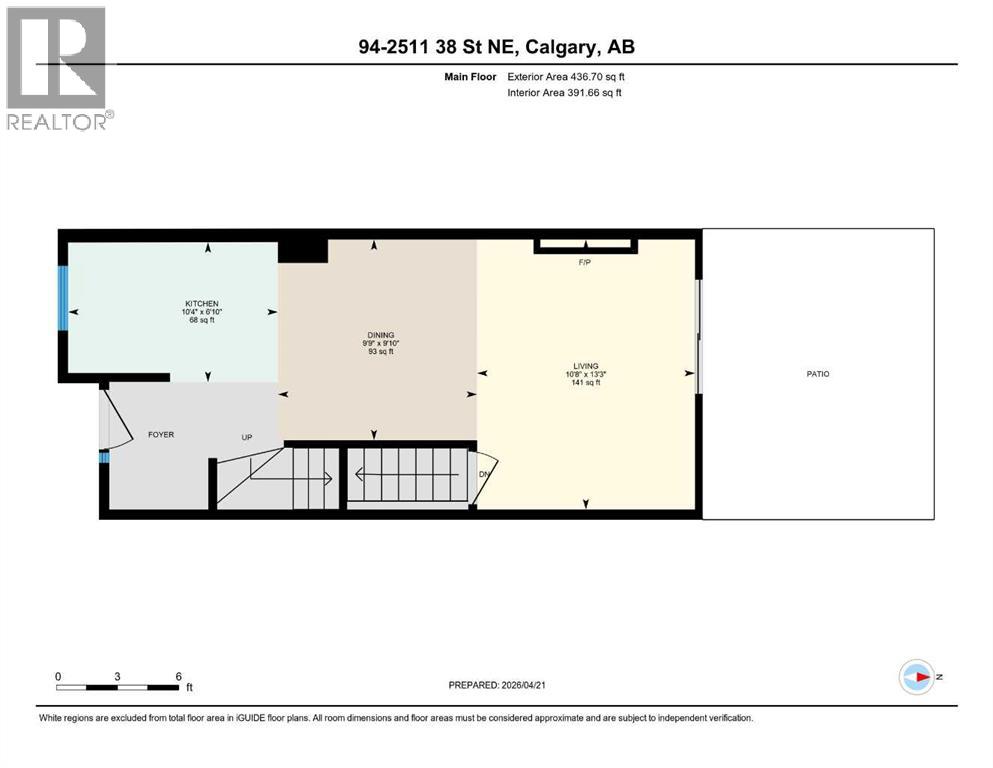Row / Townhouse for Sale in 94, 2511 38 Street NE|Calgary, Alberta T1Y4M7 3