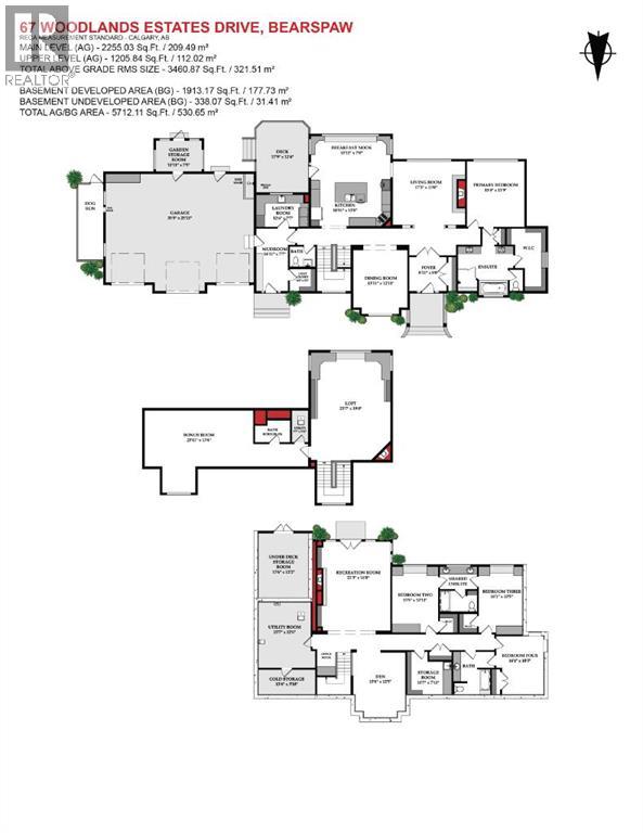 House for Sale in 67 Woodlands Estates Drive|Rural Rocky View County, Alberta T3R1H1 4