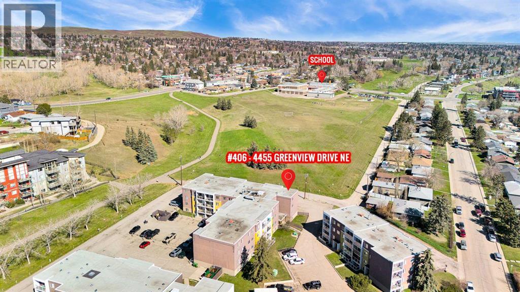 Apartment for Sale in 406, 4455A Greenview Drive NE|Calgary, Alberta T2E6M1