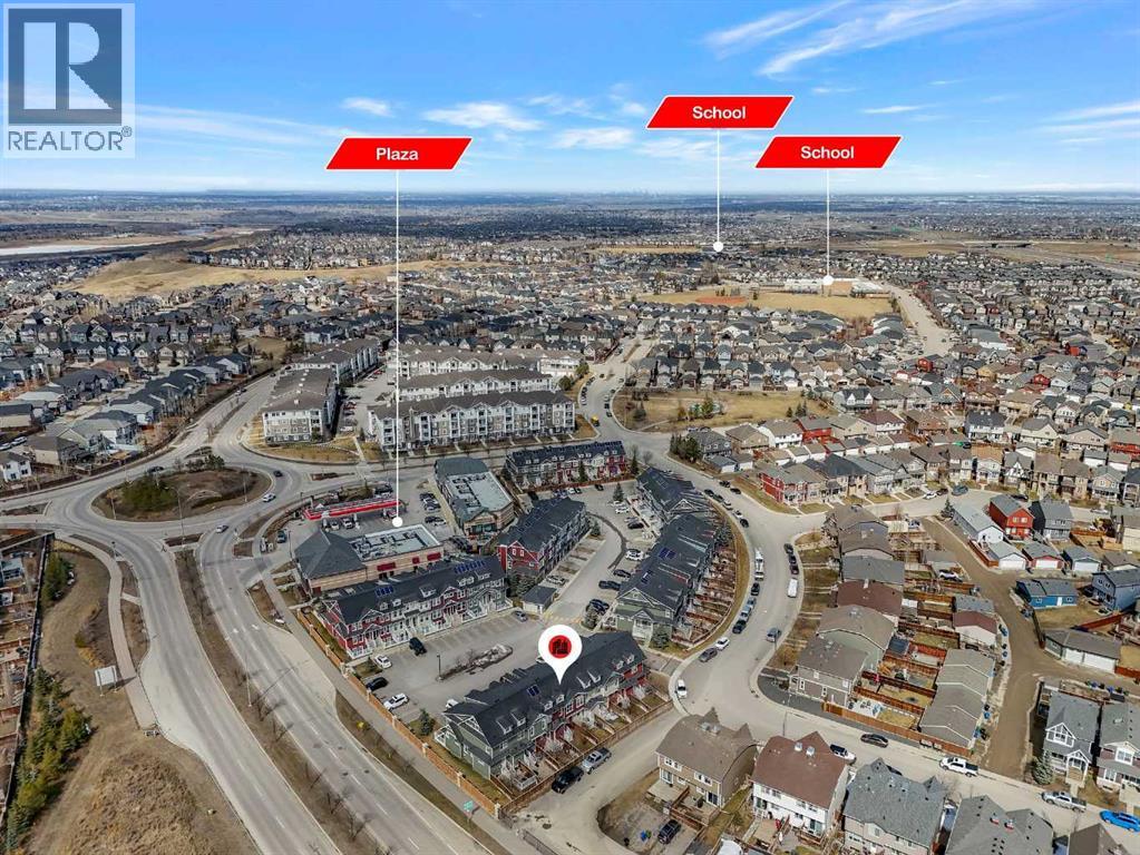 Row / Townhouse for Sale in 616 Cranford Mews SE|Calgary, Alberta T3M2P1 3