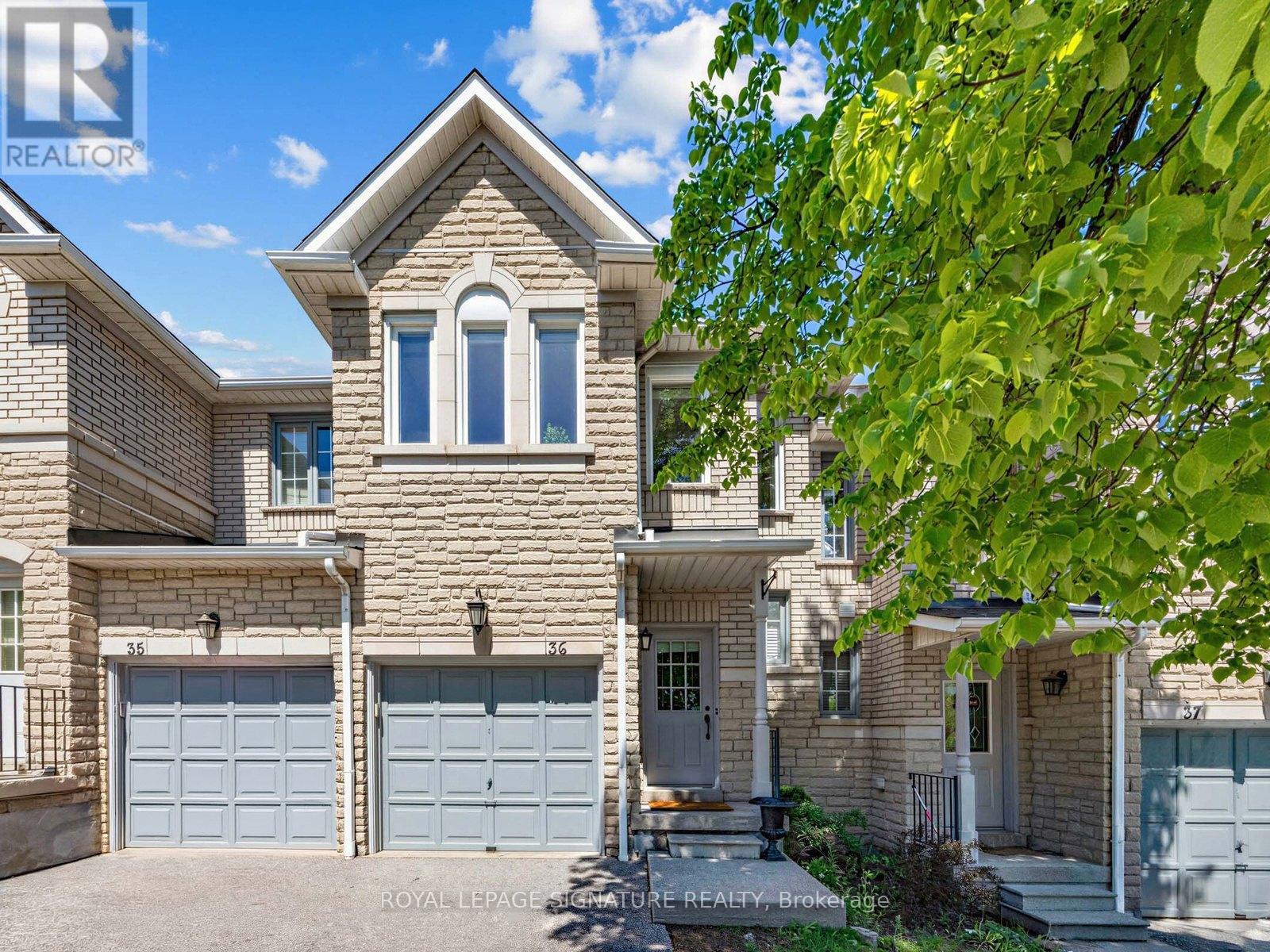 Row / Townhouse for Sale in 36 - 5525 PALMERSTON CRESCENT|Mississauga (Central Erin Mills), Ontario L5M6C7