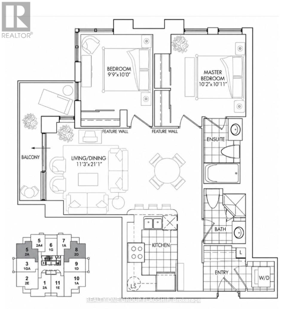 For rent: 2808 - 388 PRINCE OF WALES DRIVE, Mississauga (City
