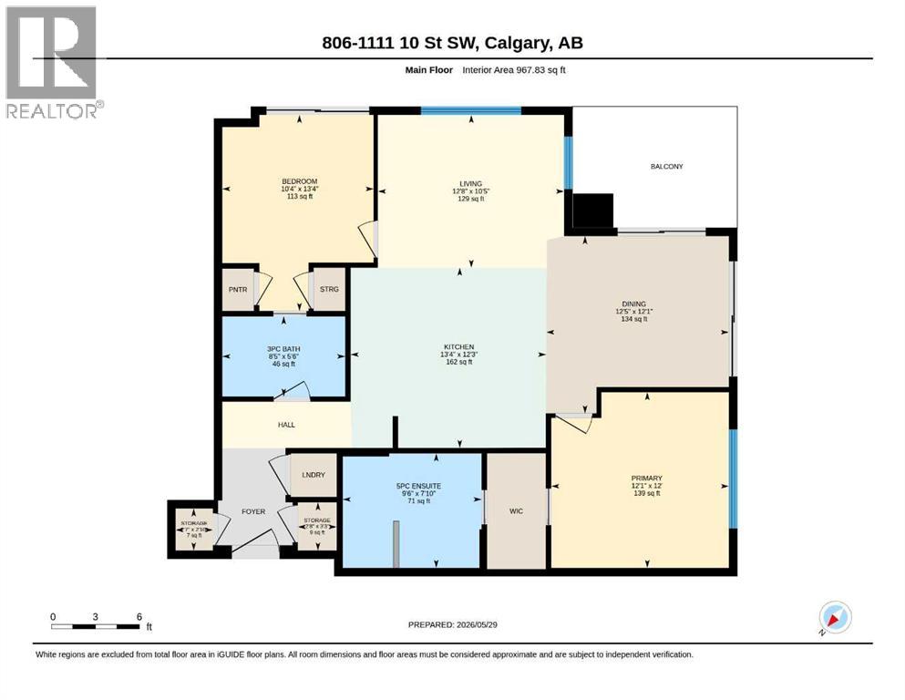 Apartment for Sale in 806, 1111 10 Street SW|Calgary, Alberta T2R1E3 4