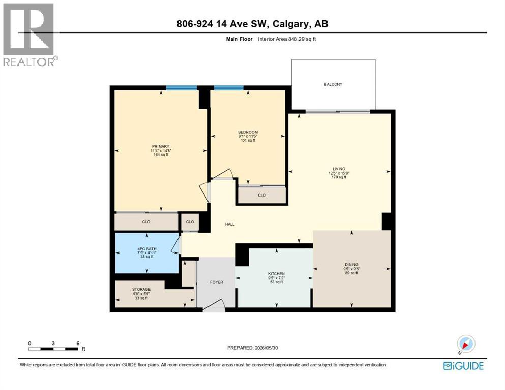 Apartment for Sale in 806, 924 14 Avenue SW|Calgary, Alberta T2R0N7 4
