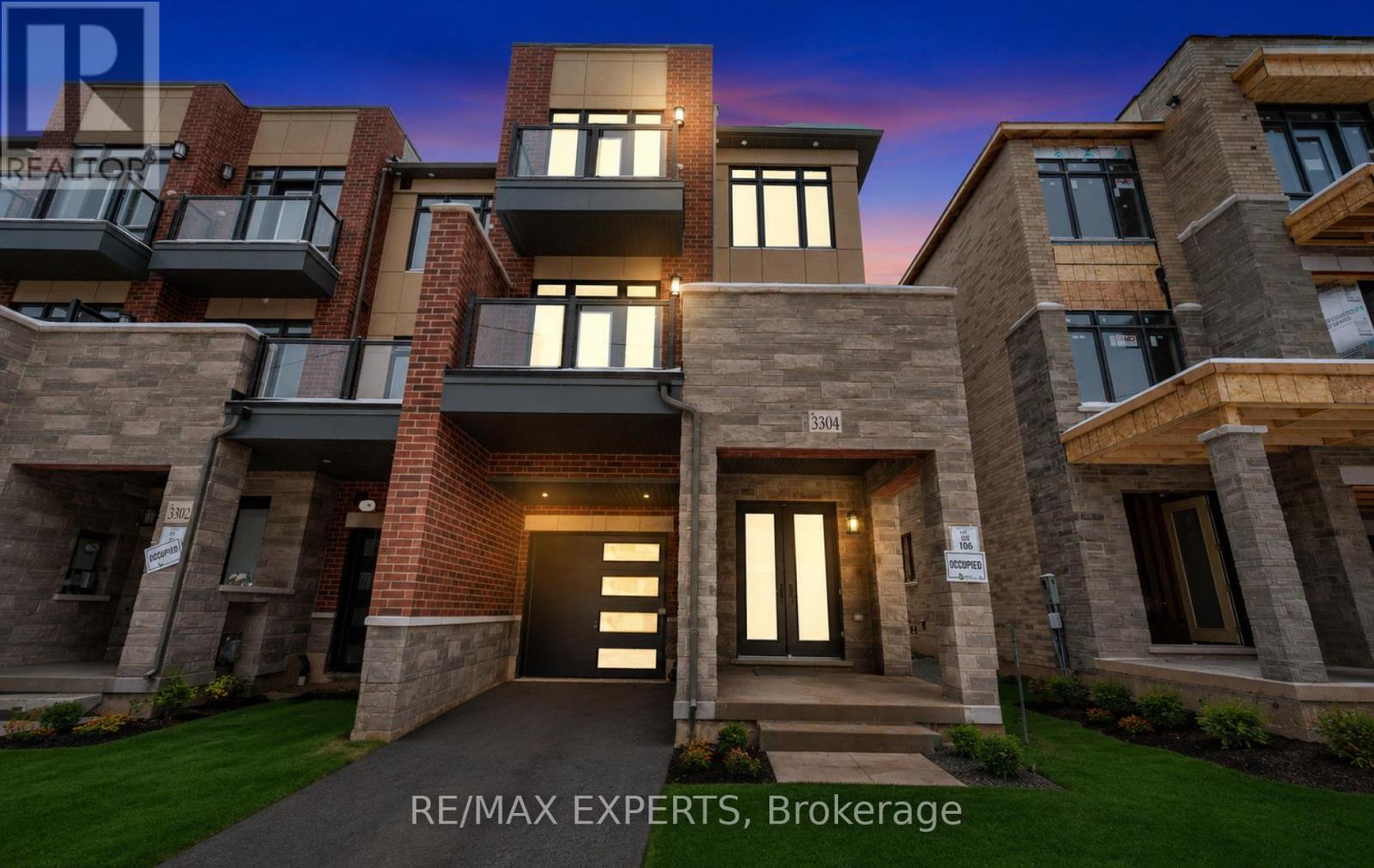Row / Townhouse for Sale in 3304 AZAM WAY|Oakville (GO Glenorchy), Ontario L6M4K1