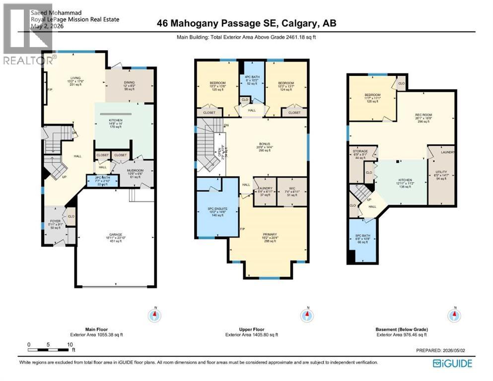 House for Sale in 46 Mahogany Passage SE|Calgary, Alberta T3M2K5 2