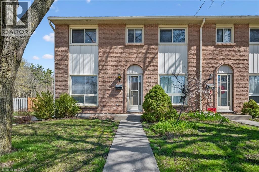 165 GREEN VALLEY Drive Unit# 14, Kitchener, Ontario N2P1K3
