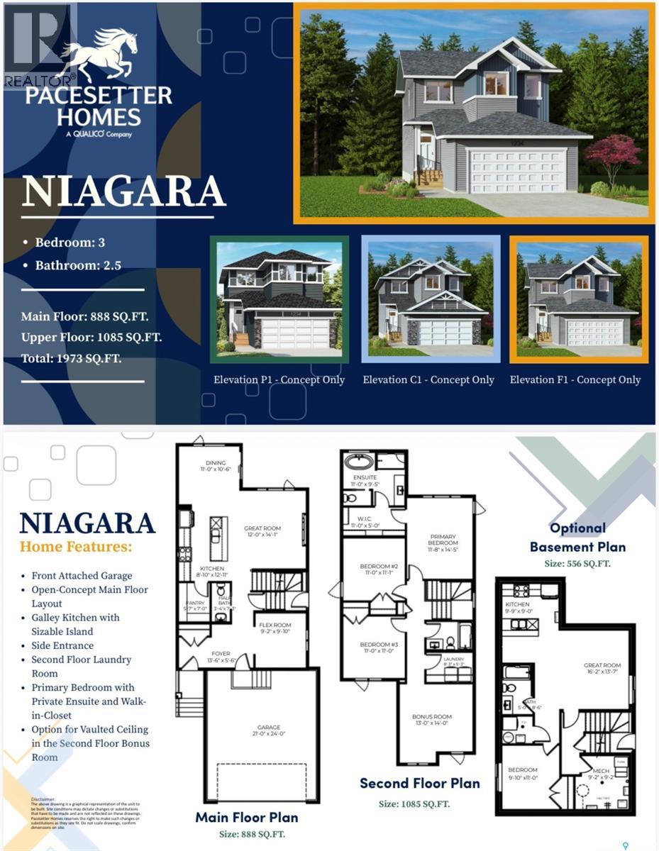 Regina Westerra 3卧3卫独立屋 1973 sqft 全新建造 - 2