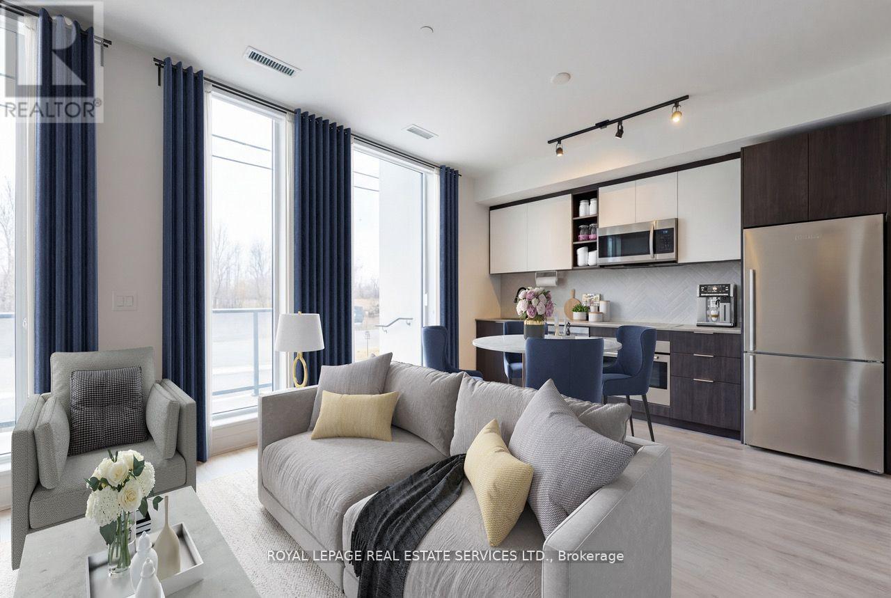 Row / Townhouse for Sale in 105 - 36 ZORRA STREET|Toronto (Islington-City Centre West), Ontario M8Z0G5