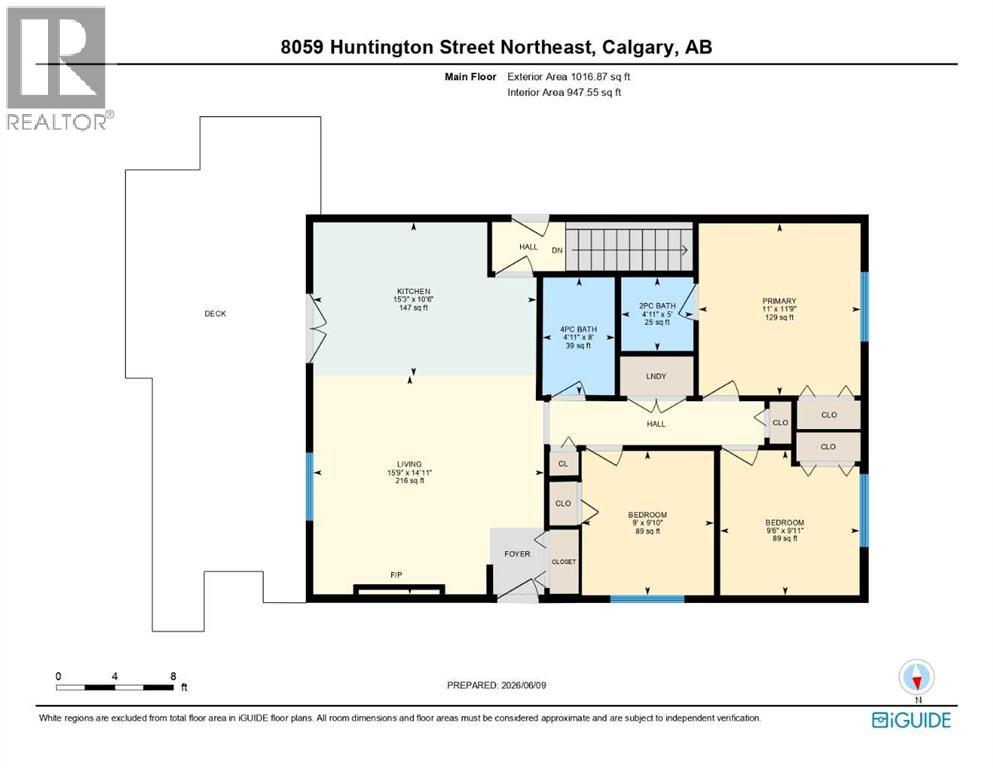 卡尔加里 Huntington Hills 5卧3卫平层独立屋｜全翻新｜带分租地下室 - 37