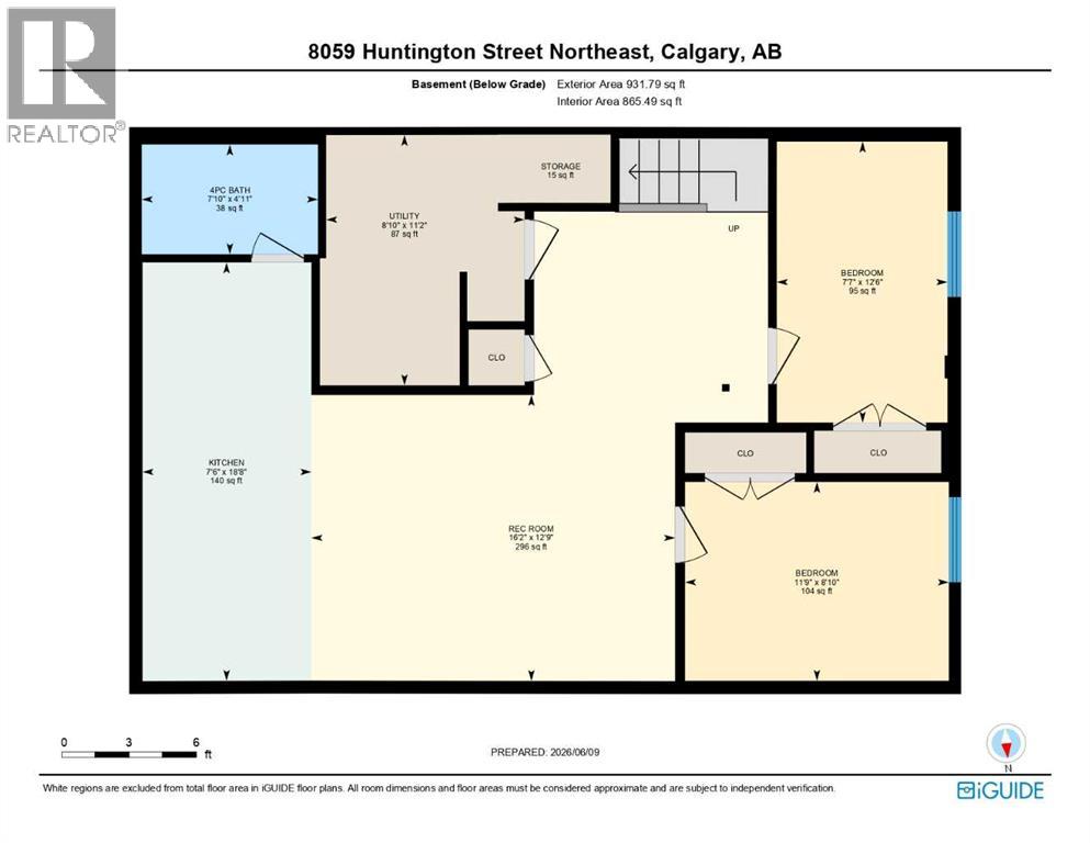 卡尔加里 Huntington Hills 5卧3卫平层独立屋｜全翻新｜带分租地下室 - 38