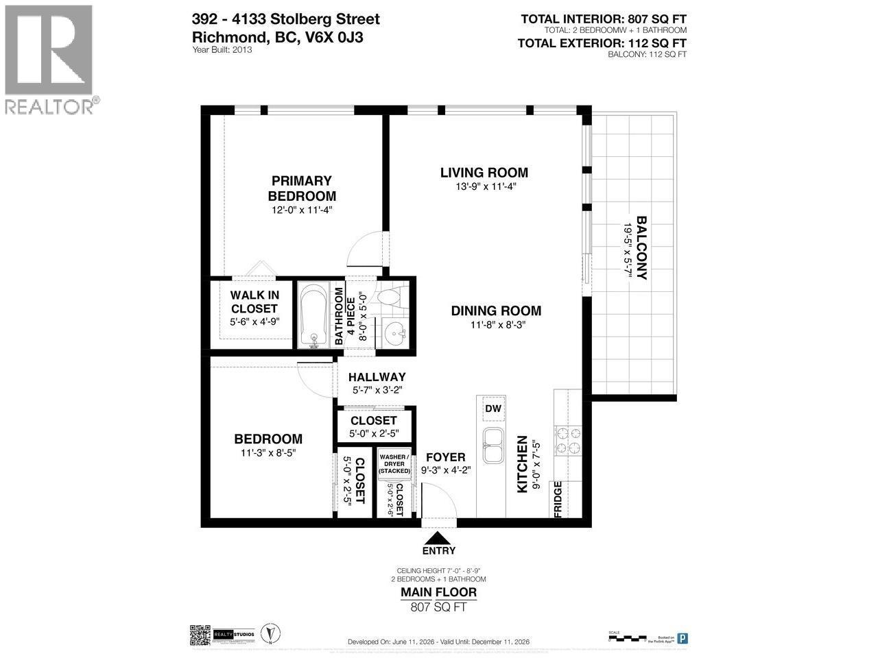 For sale: 392 4133 STOLBERG STREET, Richmond, British Columbia