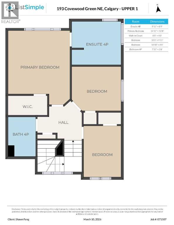 卡尔加里 Coventry Hills 3卧3卫独立屋 带双车库 - 24
