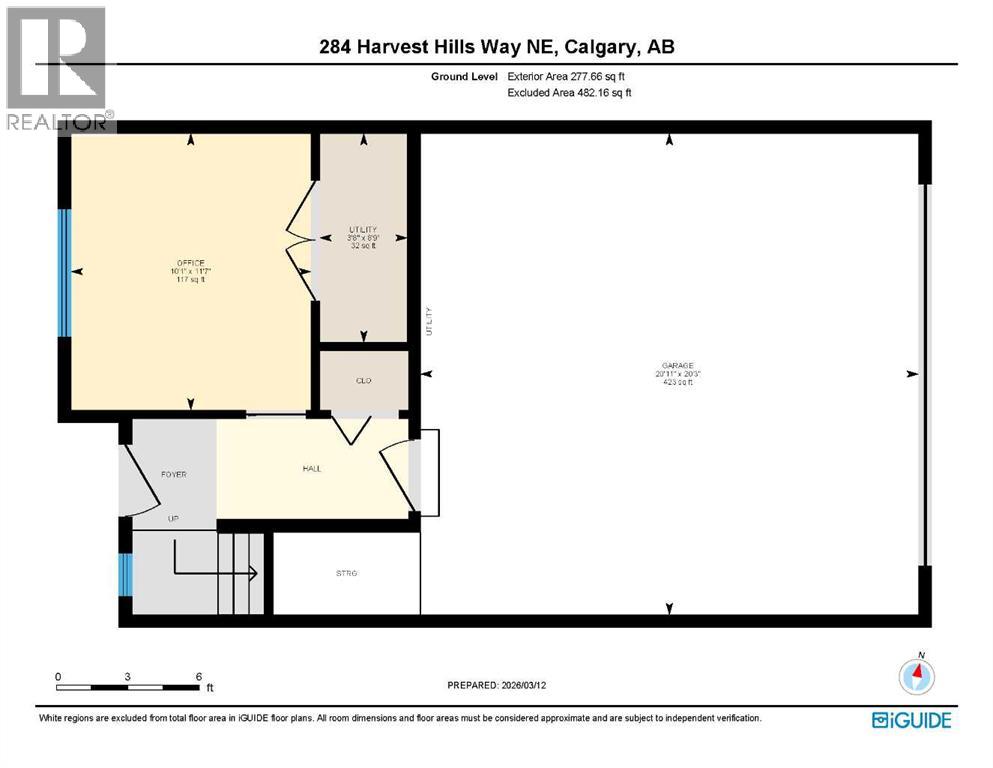 Row / Townhouse for Sale in 284 Harvest Hills Way NE|Calgary, Alberta T3K2P3 4
