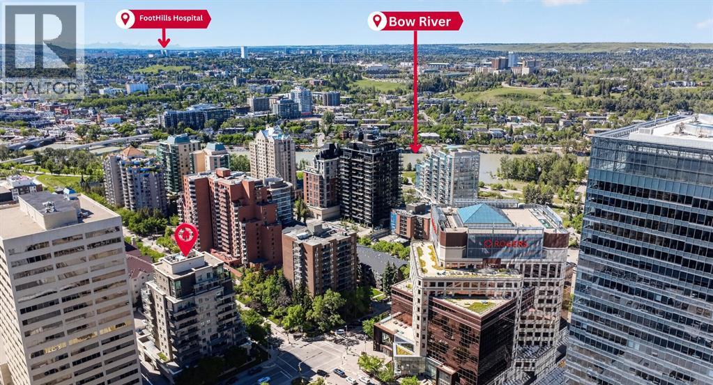 卡尔加里 Eau Claire 1卧2卫豪华公寓｜全景落地窗｜带环绕阳台 - 38