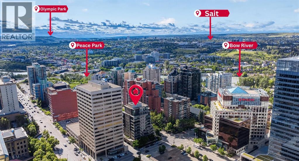 卡尔加里 Eau Claire 1卧2卫豪华公寓｜全景落地窗｜带环绕阳台 - 41