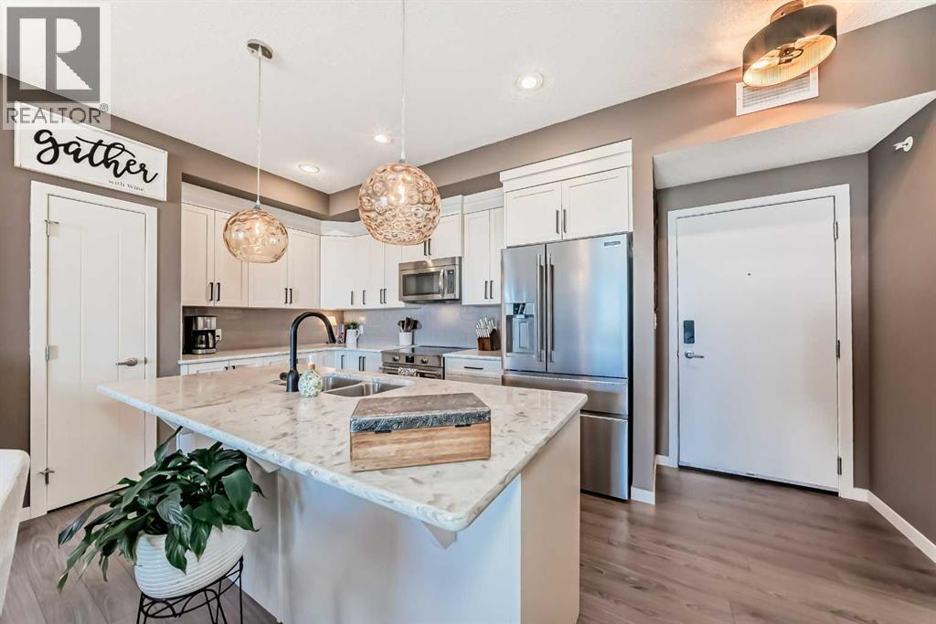 Apartment for Sale in 411, 6703 New Brighton Avenue SE|Calgary, Alberta T2Z5C8