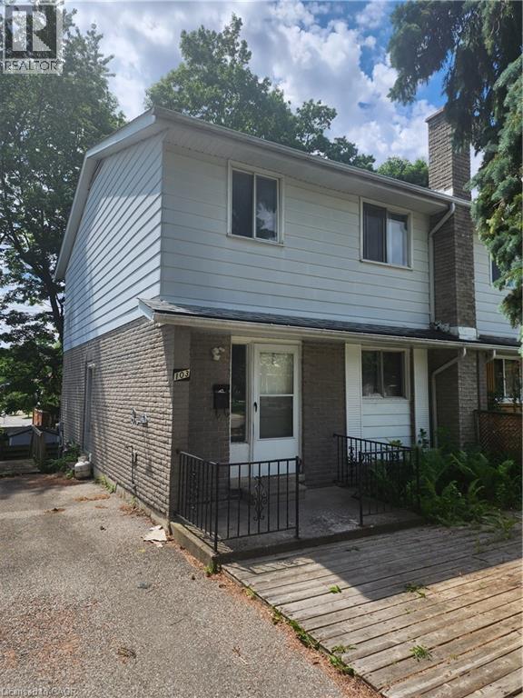 103 DALEGROVE Drive, Kitchener, Ontario N2M2G6