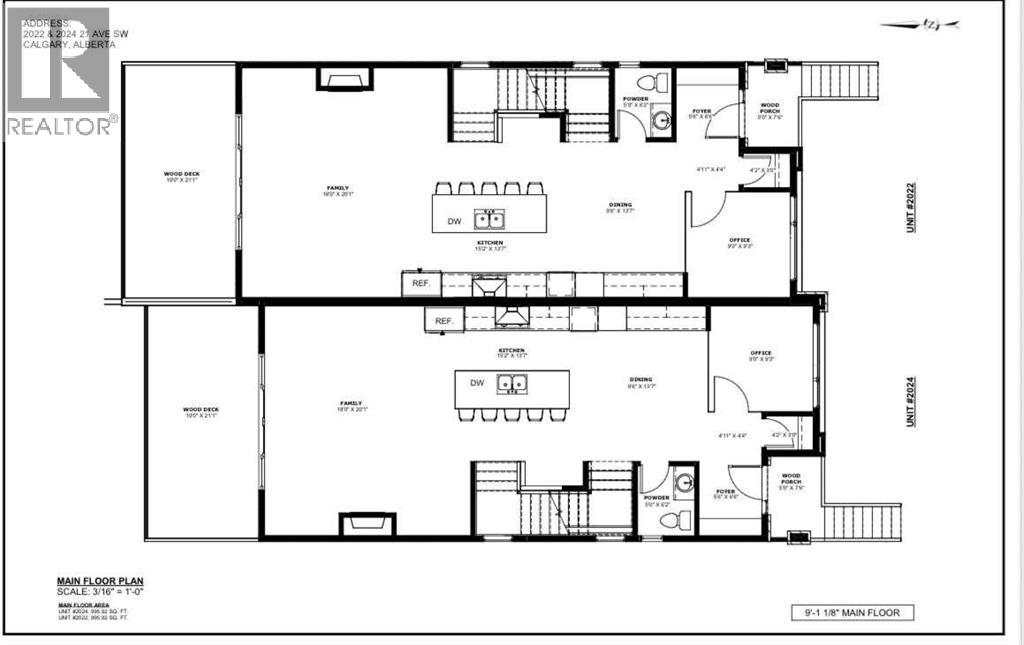 Duplex for Sale in 2022 21 Avenue|Calgary, Alberta T2T0N7 4