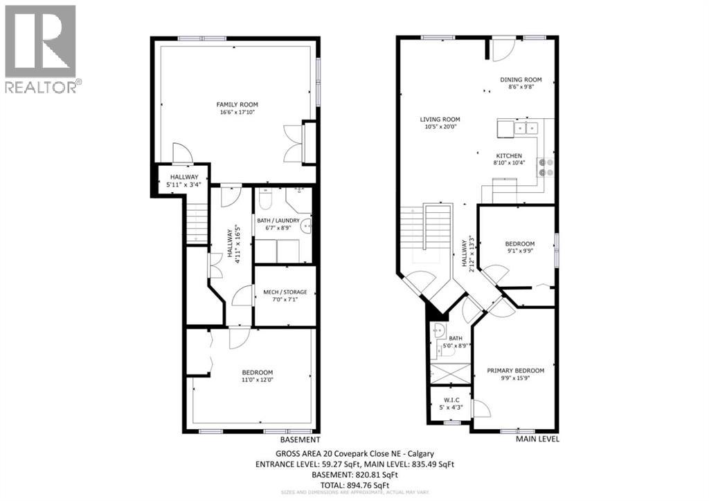 House for Sale in 20 Covepark Close NE|Calgary, Alberta T3K5R3 4