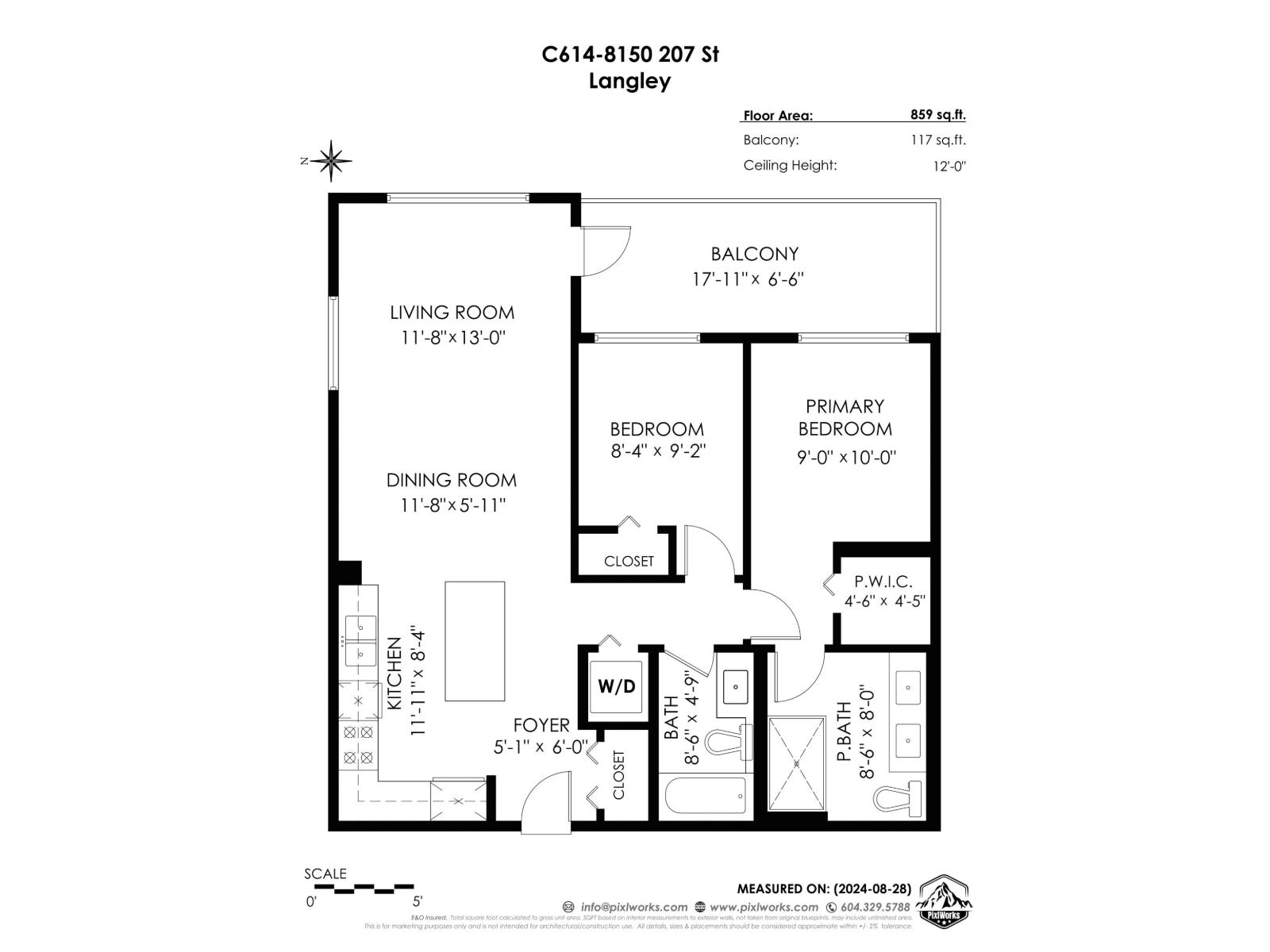 For sale: C614 8150 207 STREET, Langley, British Columbia V2Y4J4