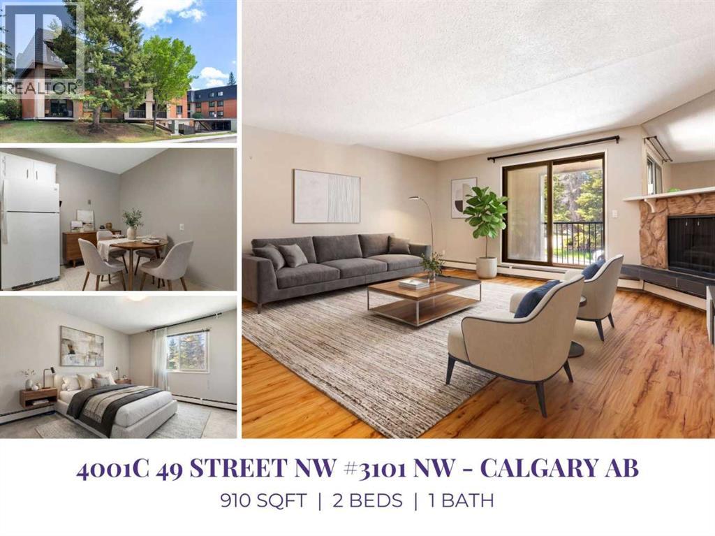Apartment for Sale in 3101, 4001C 49 Street NW|Calgary, Alberta T3A2C9