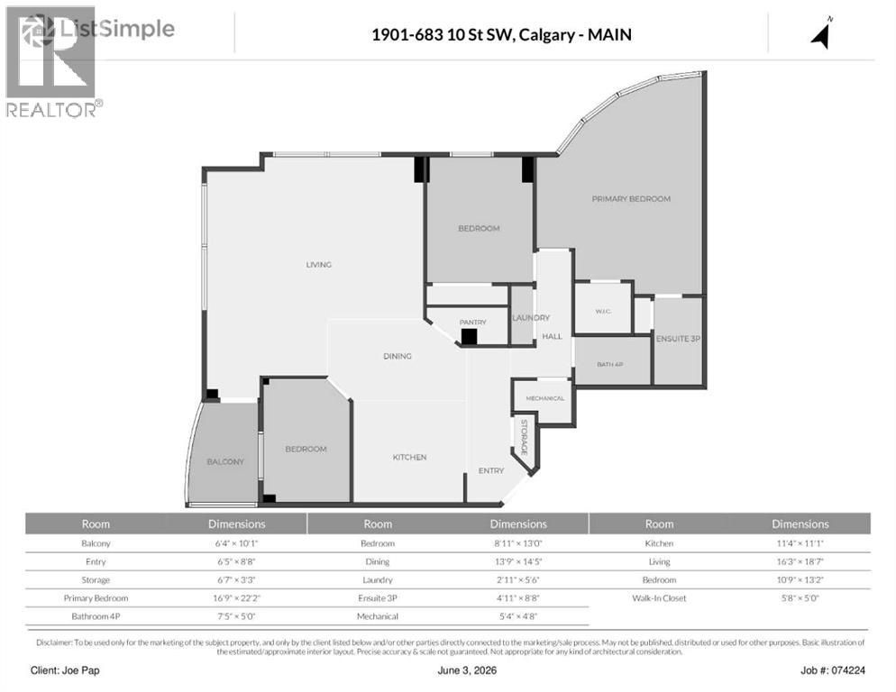 Apartment for Sale in 1901, 683 10 Street SW|Calgary, Alberta T2P5G3 4