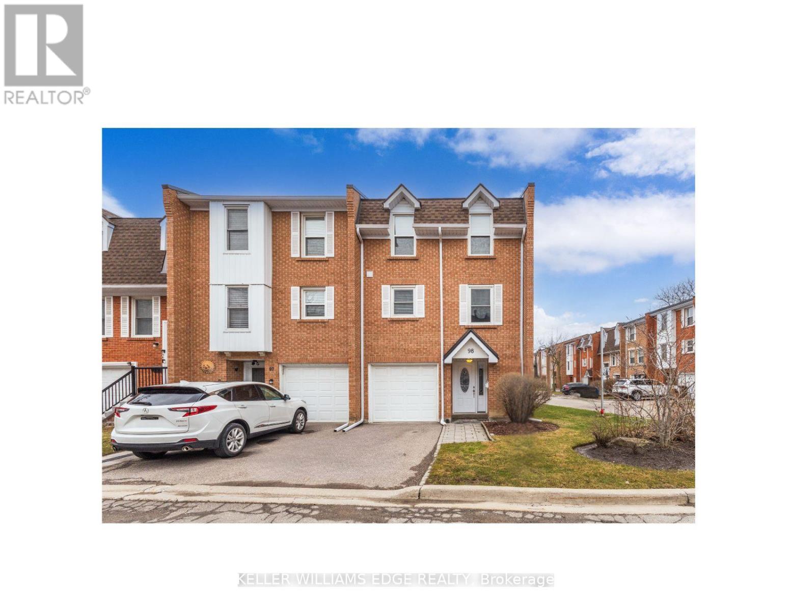 Row / Townhouse for Sale in #98 - 333 MEADOWS BOULEVARD|Mississauga (Rathwood), Ontario L4Z1G9