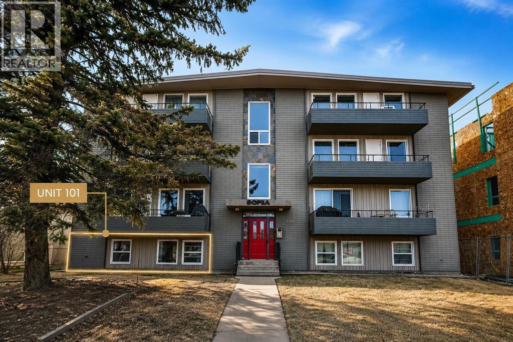 Apartment for Sale in 101, 2111 14 Street|Calgary, Alberta T2B3M3