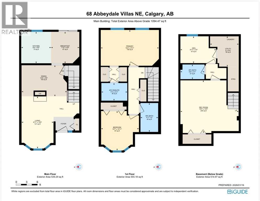 Row / Townhouse for Sale in 68 Abbeydale Villas NE|Calgary, Alberta T2A7P6 5