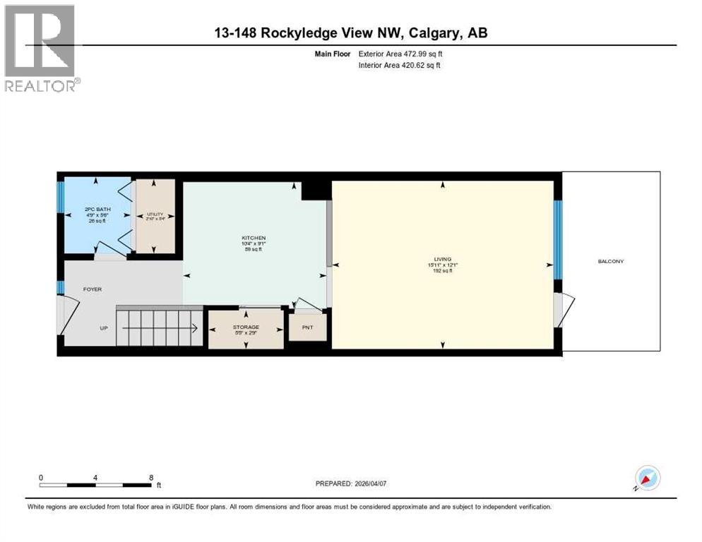 Row / Townhouse for Sale in 13, 148 Rockyledge View NW|Calgary, Alberta T3G5Y4 4