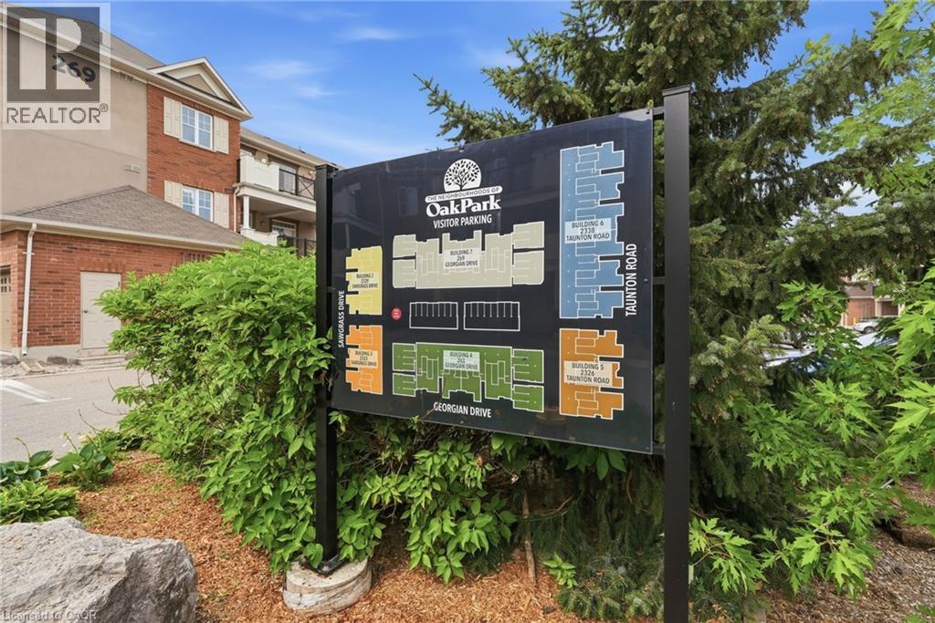 Oakville River Oaks 精装角位公寓镇屋 2卧2卫带大露台 - 31