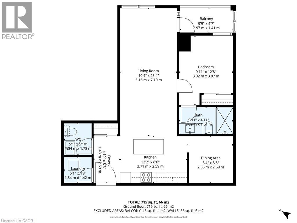 密西沙加Lakeview近新Condo｜1+1卧2卫｜公园河谷景观 - 27