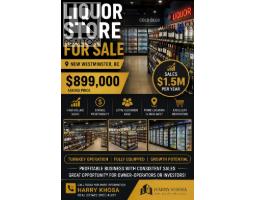Actual Queensborough liquor store listing