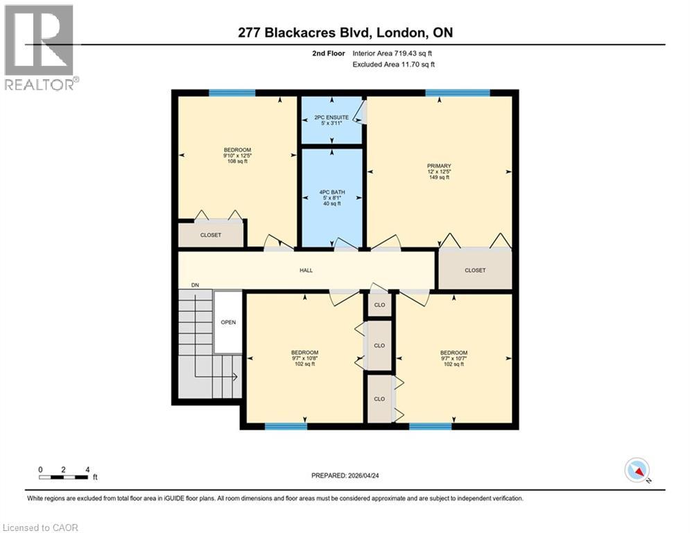 London Northwest 4卧4卫独立屋 带私人泳池 近西安大略大学 - 49