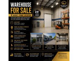 Actual Surrey commercial property listing used to illustrate acquisition financing