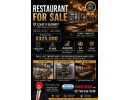 Actual South Surrey Indian restaurant listing
